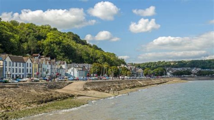 Human remains found behind houses in British seaside town