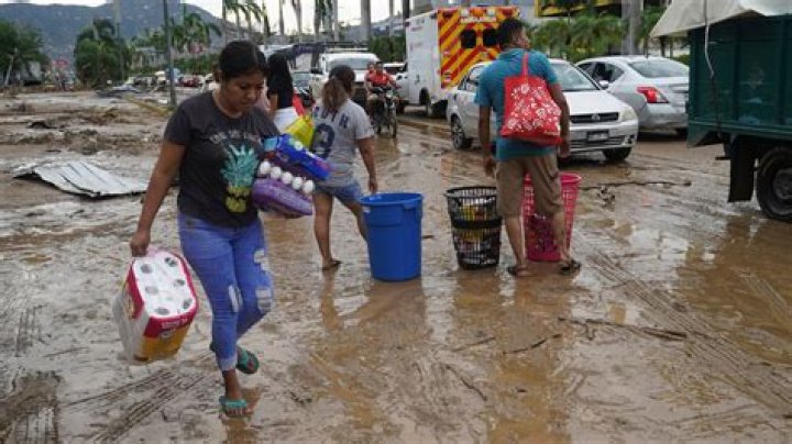 Hurricane Otis unleashes massive flooding in Acapulco, triggers landslides before dissipating