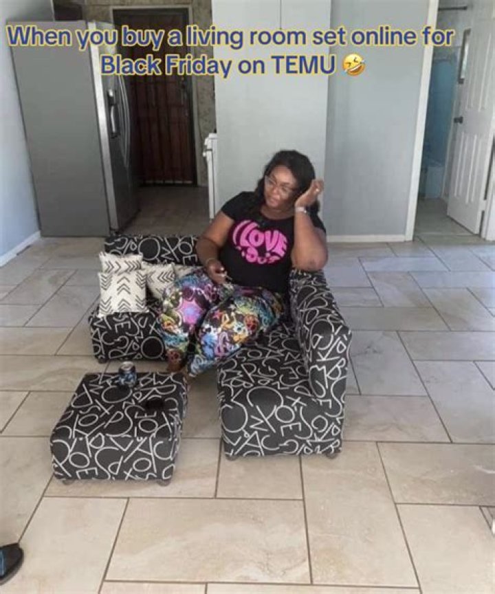I bought a sectional for my living room from Temu - it was a massive fail, people say it must make my house feel bigger