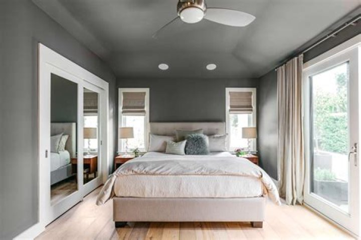 I wanted to paint my bedroom dark colours - everyone told me not to but I didn't listen & now even the ceiling's black