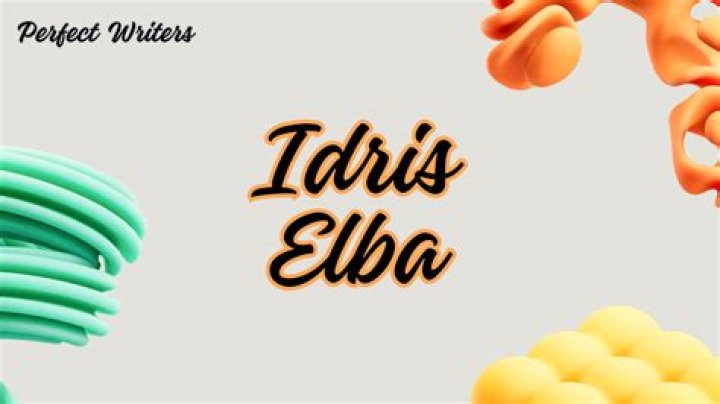 Idris Elba Net Worth 2024