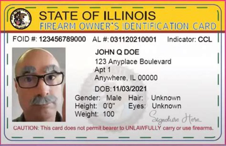 Illinois State Police announced firearm owner’s identification card and concealed carry license options