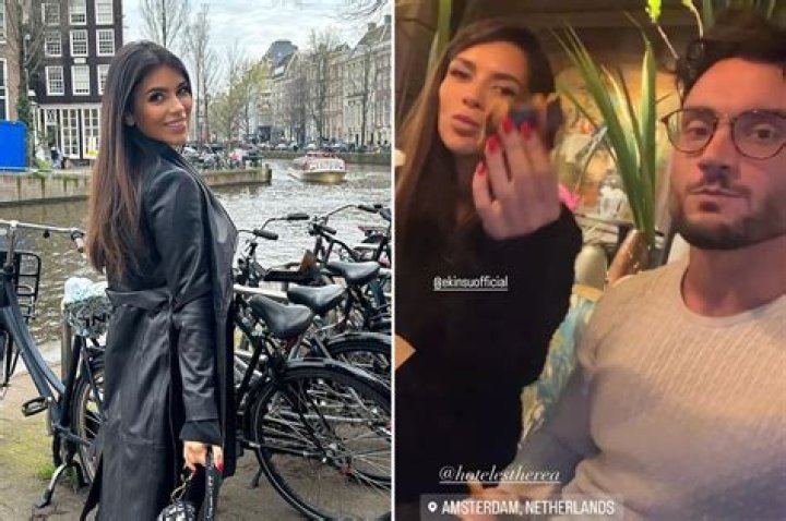 Inside Ekin-Su and Davide’s make or break holiday in Amsterdam after bust up over messaging models