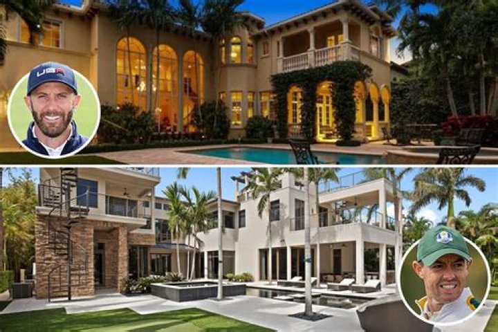 Inside the homes of the Ryder Cup stars, including Florida pads owned by Rory McIlroy and Dustin Johnson