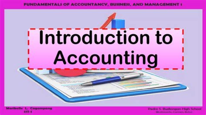 Introduction to Accounting