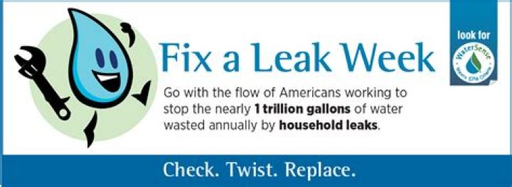 Iowa American Water ‘leaks’ tips for Fix a Leak Week
