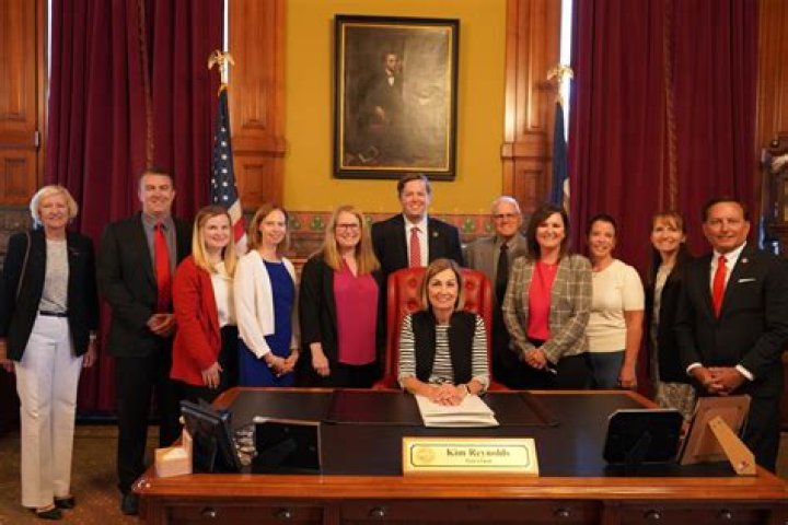 Iowa Governor Kim Reynolds’ push for local districts to control AEA funding