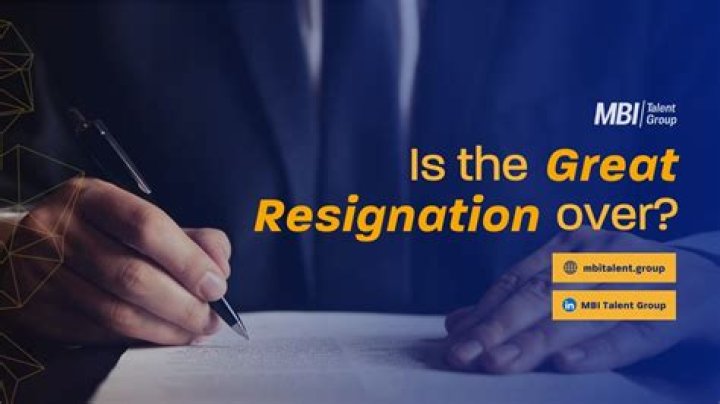 Is the Great Resignation over?