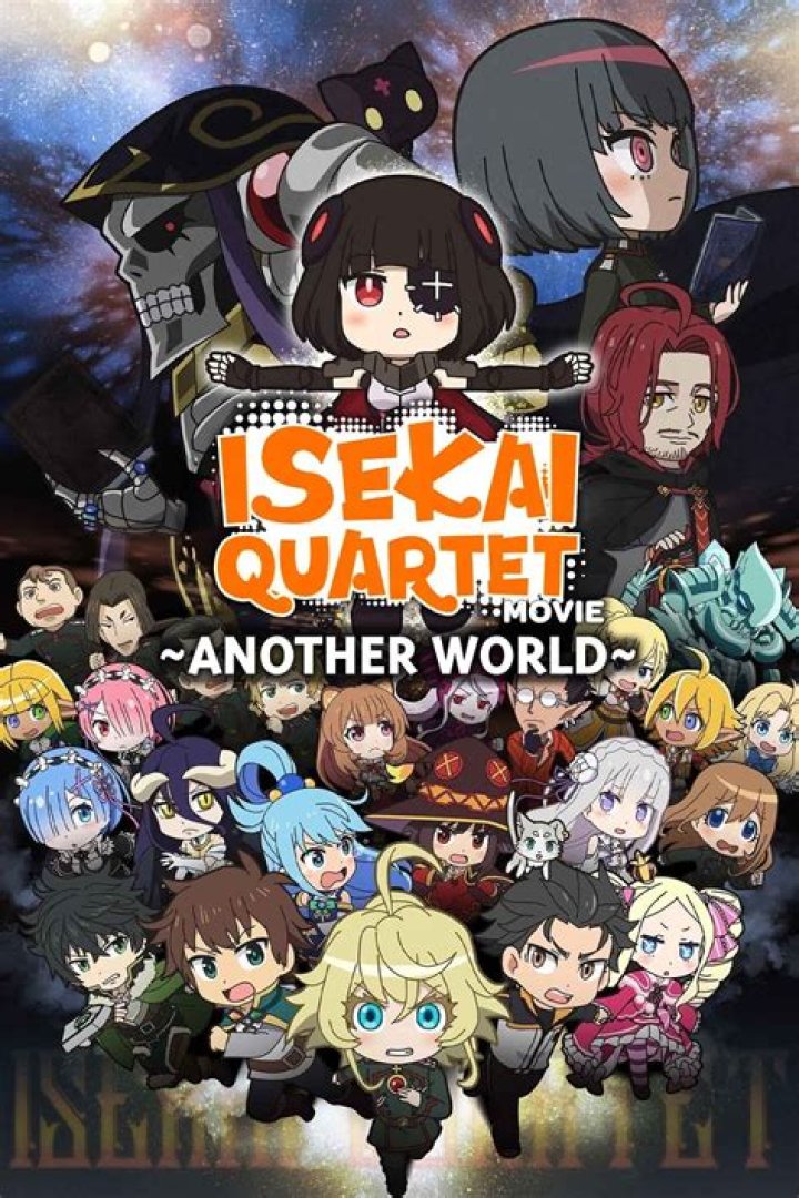 Isekai Quartet Announces New Movie With Teaser Trailer, Poster