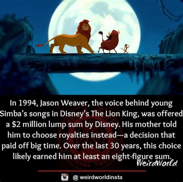 Jason Weaver Thanks His Mother for Steering Him In the ‘Right Direction’ as He Says She Made Him Turn Down $2 Million Lump Sum to Voice Young Simba In ‘The Lion King’ 29 Years Ago