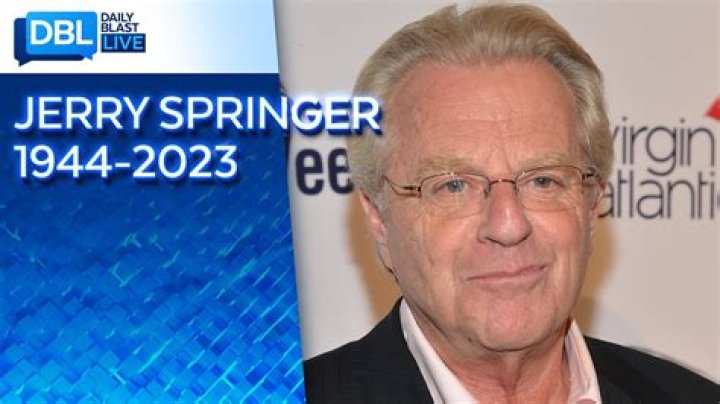 Jerry Springer’s Surprising Stint as a Politician