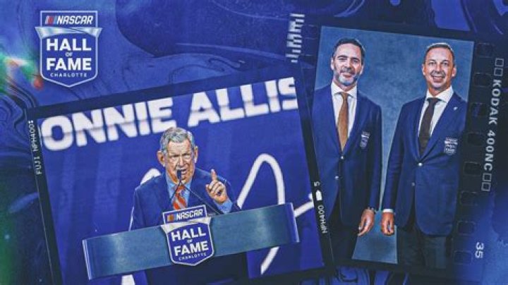 Jimmie Johnson, his crew chief Chad Knaus join Donnie Allison in NASCAR Hall of Fame