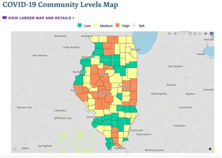 Jo Daviess among 14 Illinois counties at elevated COVID-19 levels: Health Dept.