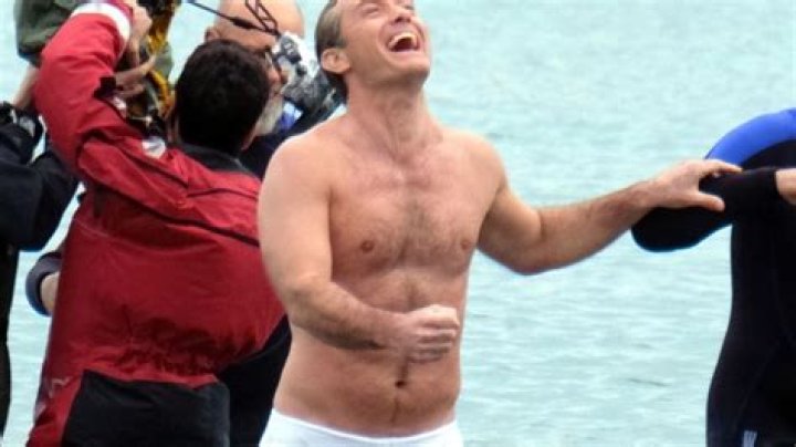 Jude Law strips off completely while filming TV series The New Pope with naked extras