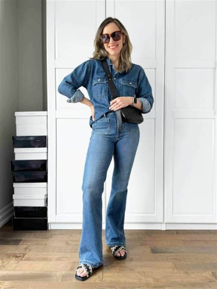 Khloe Kardashian spotted leaving Nobu in Malibu wearing double denim outfit