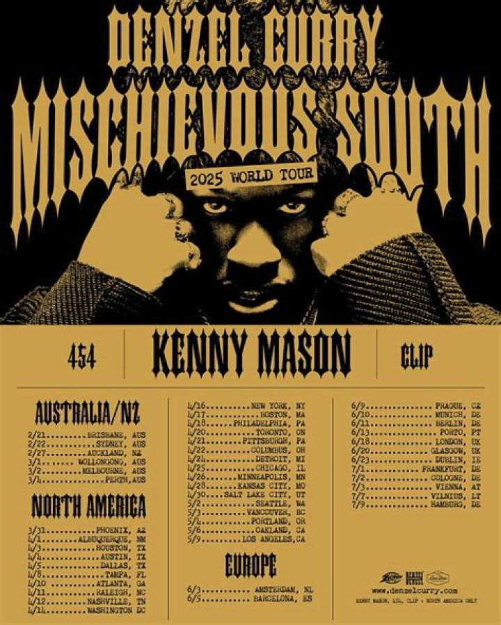 Kid Cudi Announces Tour With Don Toliver, Denzel Curry and Others