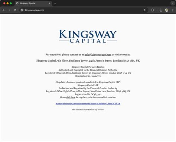 
Kingsway Capital Partners Limited (London)
