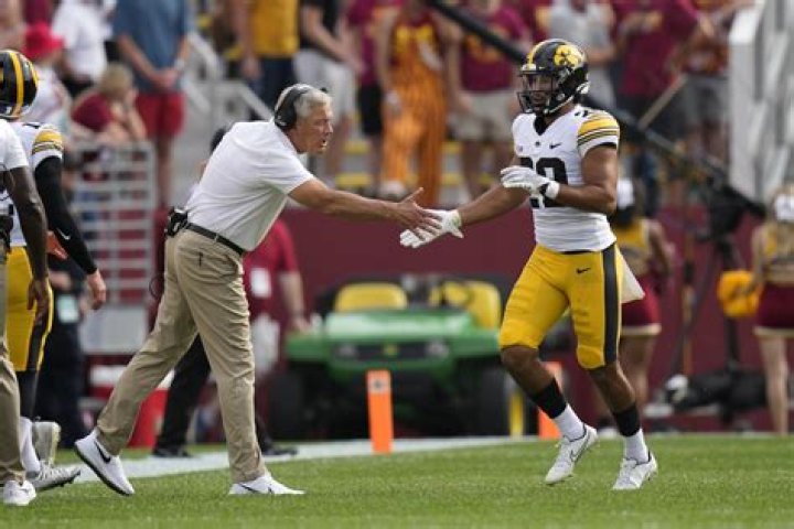 Kirk Ferentz wins 200th as Hawkeyes reclaim Cy-Hawk Trophy