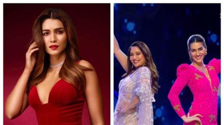 Kriti Sanon dubs Dhak Dhak sequence in TBMAUJ as 'dream come true'; calls herself Madhuri Dixit’s ‘fan’