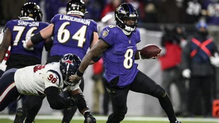 Lamar Jackson and Ravens pull away in the second half to beat Texans 34-10 and reach AFC title game