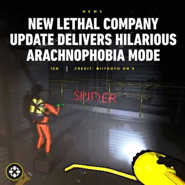 Lethal Company Gets Hilarious Arachnophobia Mode