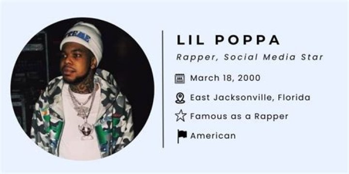 Lil Poppa Wiki, Biography, Net Worth, Age, Family, Facts and More