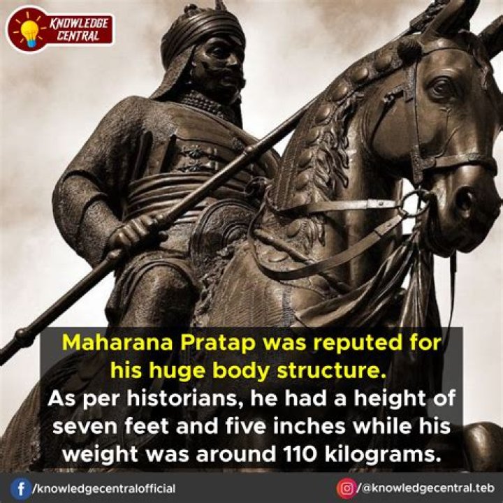 Maharana Pratap Height, Weight, Age, Wife, Biography, Family & Facts
