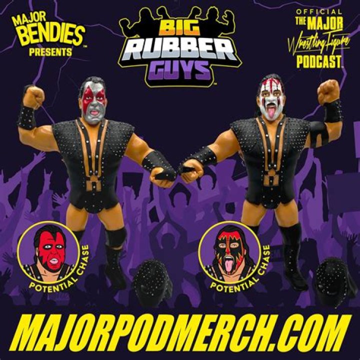 Major Bendies' Big Rubber Guys Reveals Series 3, Featuring Ric Flair