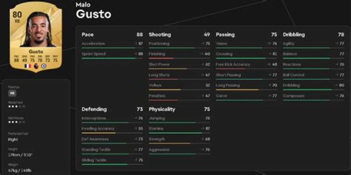 Malo Gusto Stats, Goals, Records, Assists, Cups and more