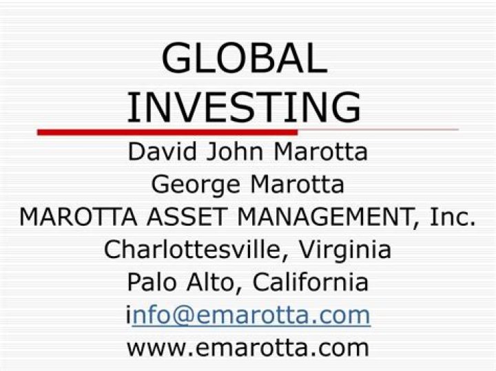
Marotta Asset Management, Inc. (Charlottesville)
