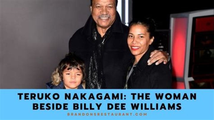 Meet Billy Dee Williams' 3rd Wife Teruko Nakagami