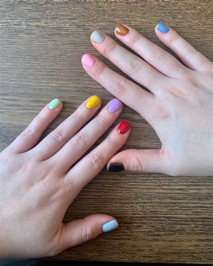 Megan Fox shares pics of rainbow nails in support of Pride month