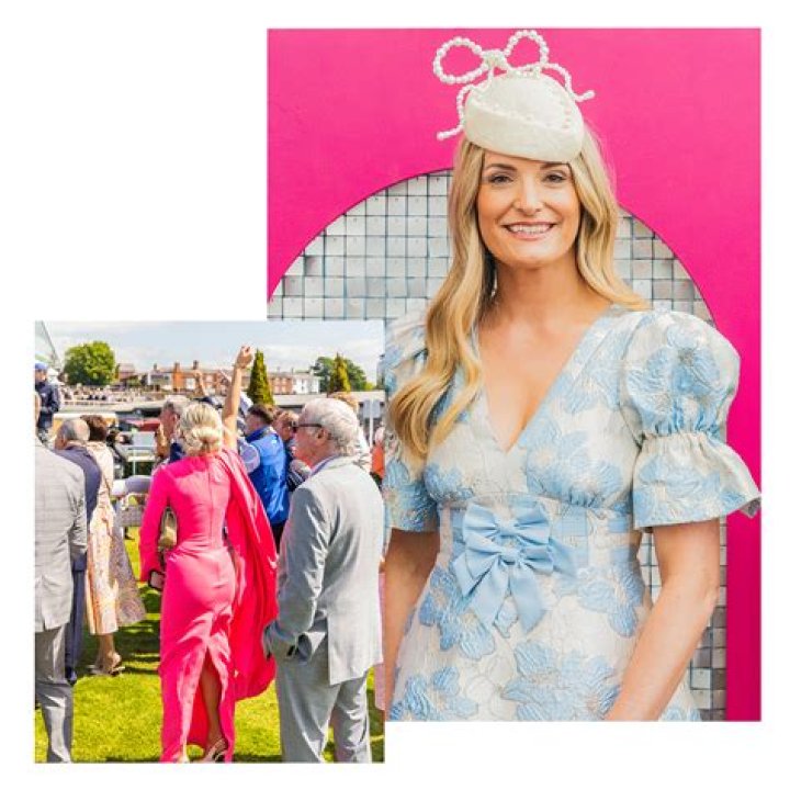 Michael Owen and daughter Gemma, 19, dress up to the nines for Ladies Day at Chester races