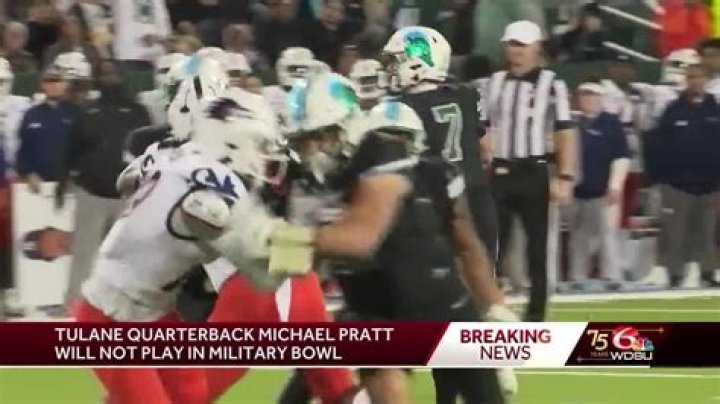 Michael Pratt will not play in Military Bowl