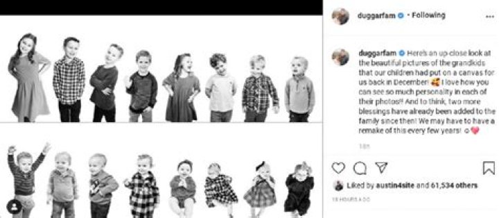 Michelle Duggar shares unedited version of gift from Counting On, Israel and Samuel Dillard not blurred out