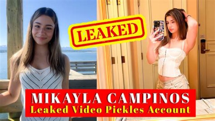 Mikayla Campinos Leaked: The Untold Story Behind The Controversy