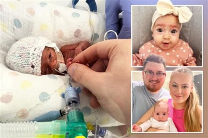 Miracle baby born 14 weeks early and weighing just 15oz finally goes home after 102 days in an incubator
