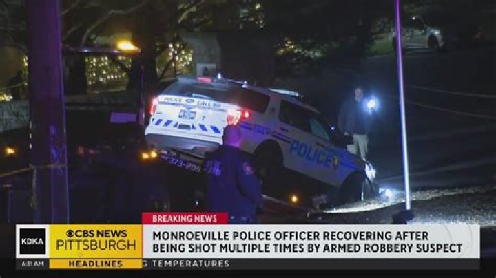 Monroeville Shooting today: Police officer shot in pursuit, Incident unfolds amidst arrests