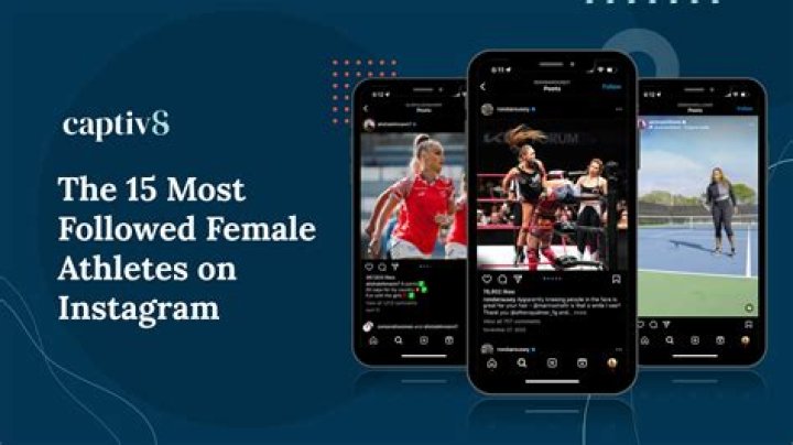 Most Followed Female Athletes on Instagram [2023 Update]