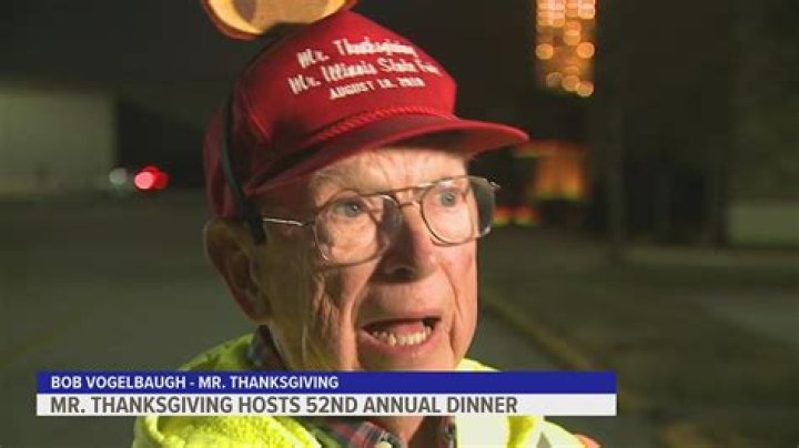 Mr. Thanksgiving returns for 53rd year of giving