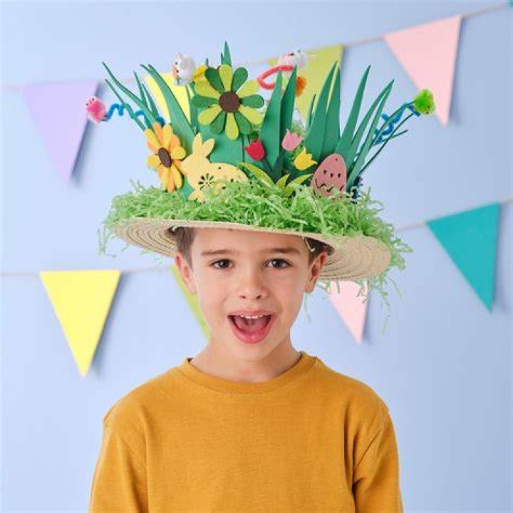 Mum makes Easter hat for her son and it ends up looking VERY rude