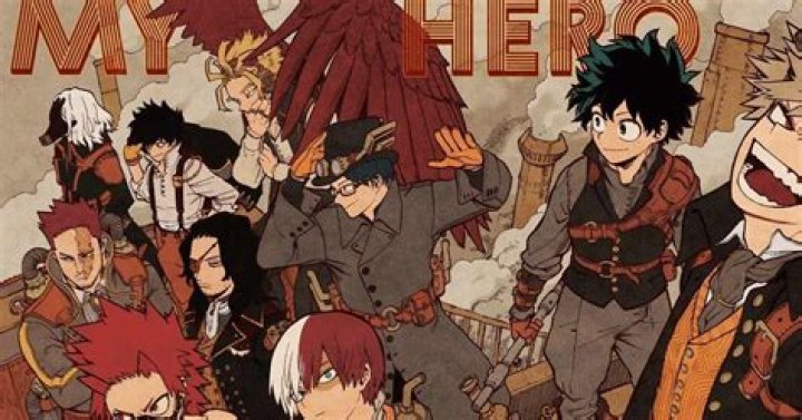 My Hero Academia Debuts Popularity Poll Results with Steampunk Poster