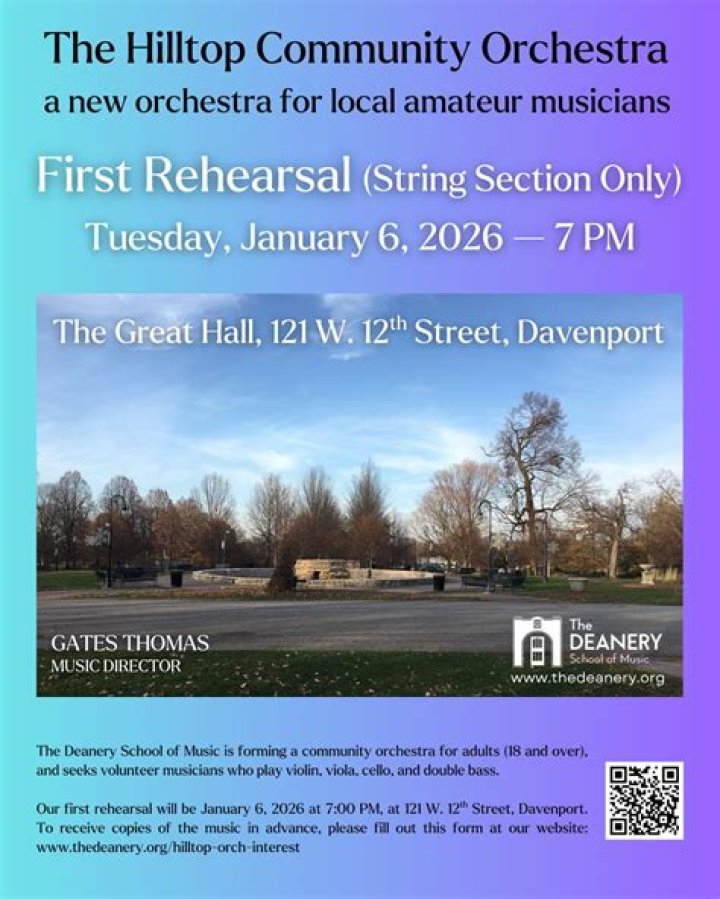 New Deanery music school to have ribbon-cutting Friday, open for classes Jan. 17