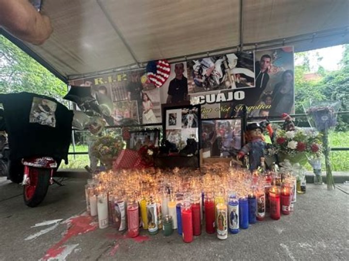 New York City police sergeant who hurled plastic cooler at fleeing motorcyclist charged in his death