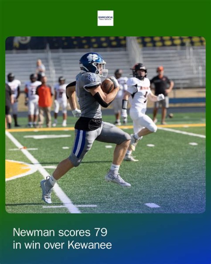 Newman football blanks Kewanee in season-opener