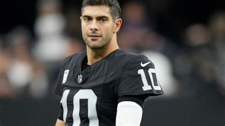 NFL suspends Raiders backup QB Jimmy Garoppolo for violating PEDs policy