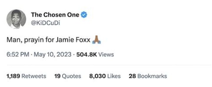 Nia Long fuels questions about Jamie Foxx’s health with concerning tweet