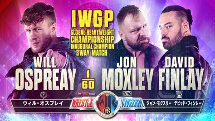 	NJPW Wrestle Kingdom 18 lineup (live coverage early Thursday morning): The full card for the annual Tokyo Dome event	