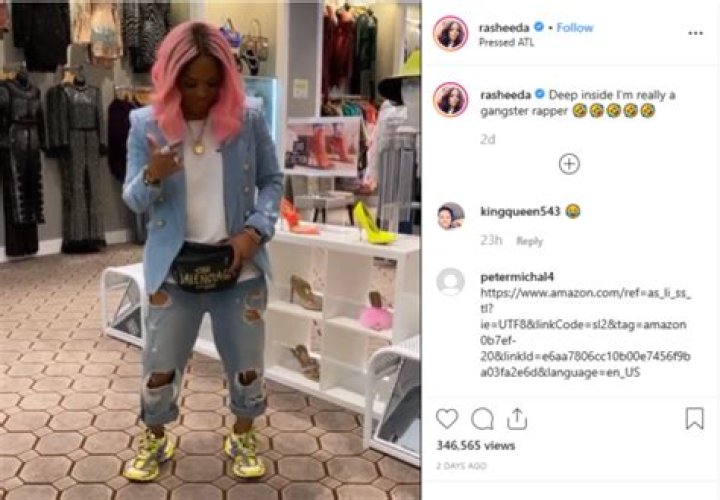 ‘No Boo’: Rasheeda Frost Fans Clown Her After She Hails Herself a ‘Gangster’ Rapper