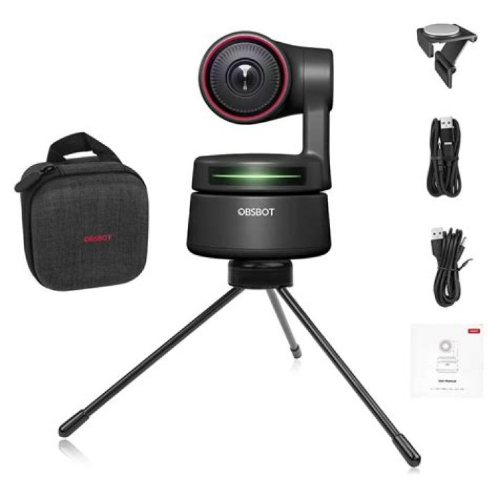 OBSBOT Tiny 4K is a UHD webcam with AI-powered tracking